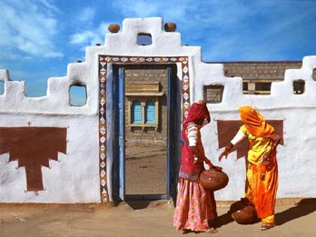 Donne di Rajasthan India